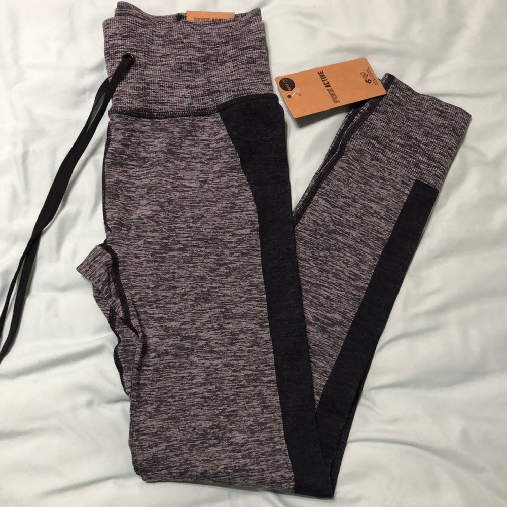 Pink seamless campus joggers